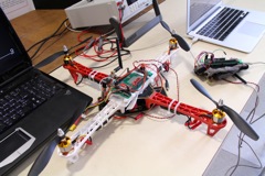 HAND-MOTION CONTROLLED QUADCOPTER