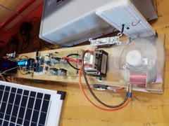 SOLAR POWERED DC-AC INVERTER FOR VARIABLE SPEED CONTROL