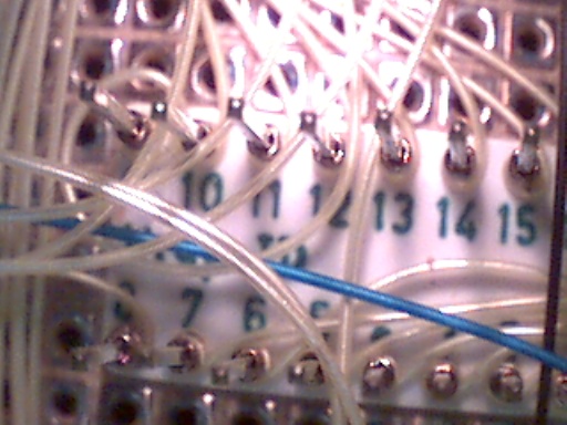 Micro Scope Photo of wire wraped socket with ID plate
